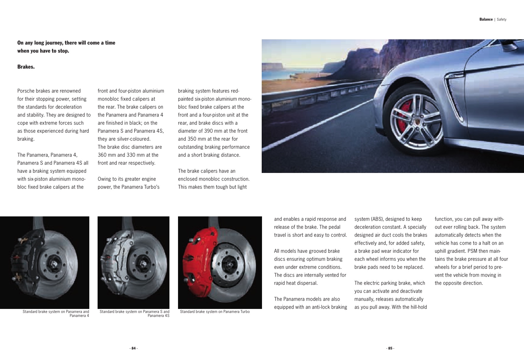 2010 Porsche Panamera Brochure Page 56
